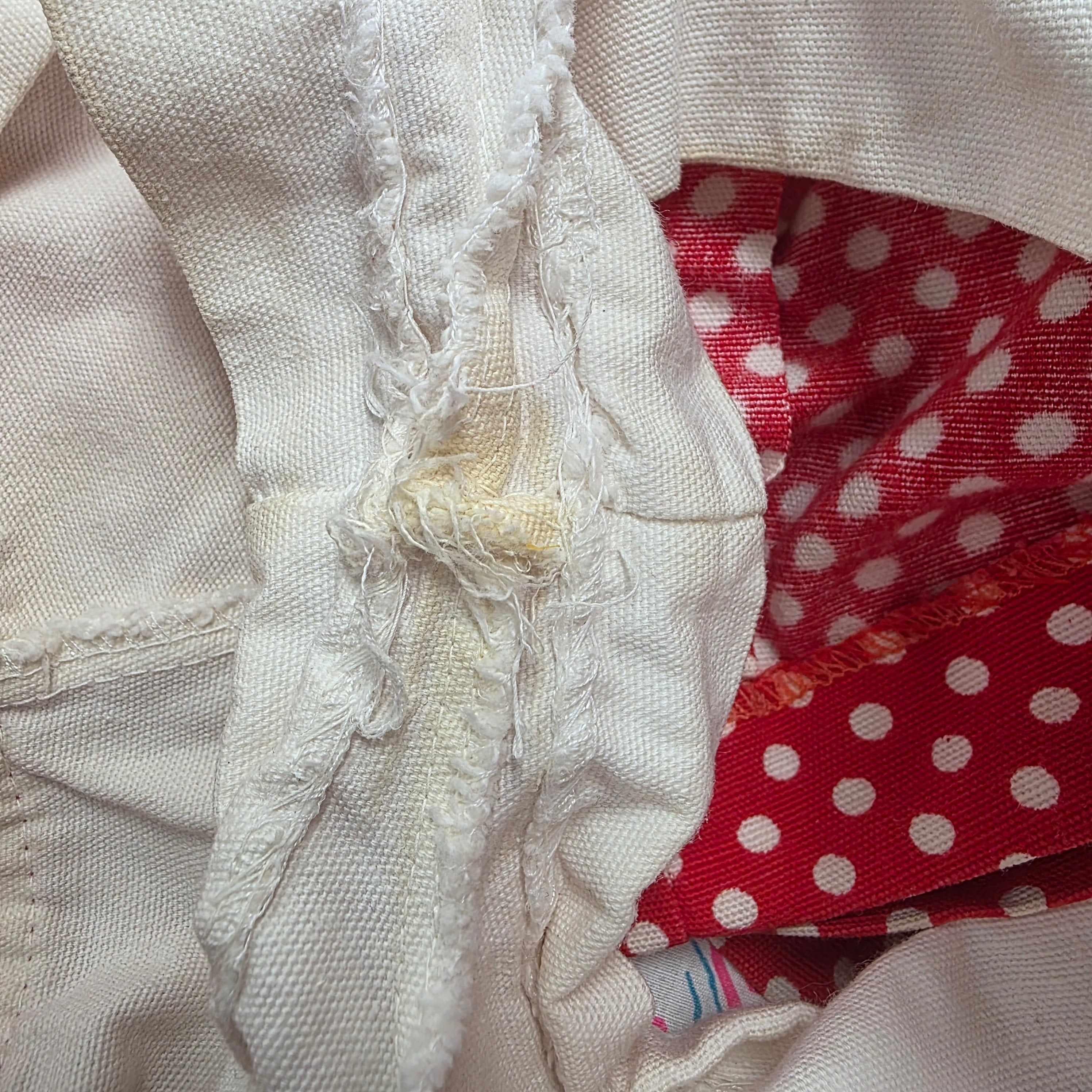 1960s Polka Dot Micro Mini Skirt ~ Extra Small ~ Mod Skort