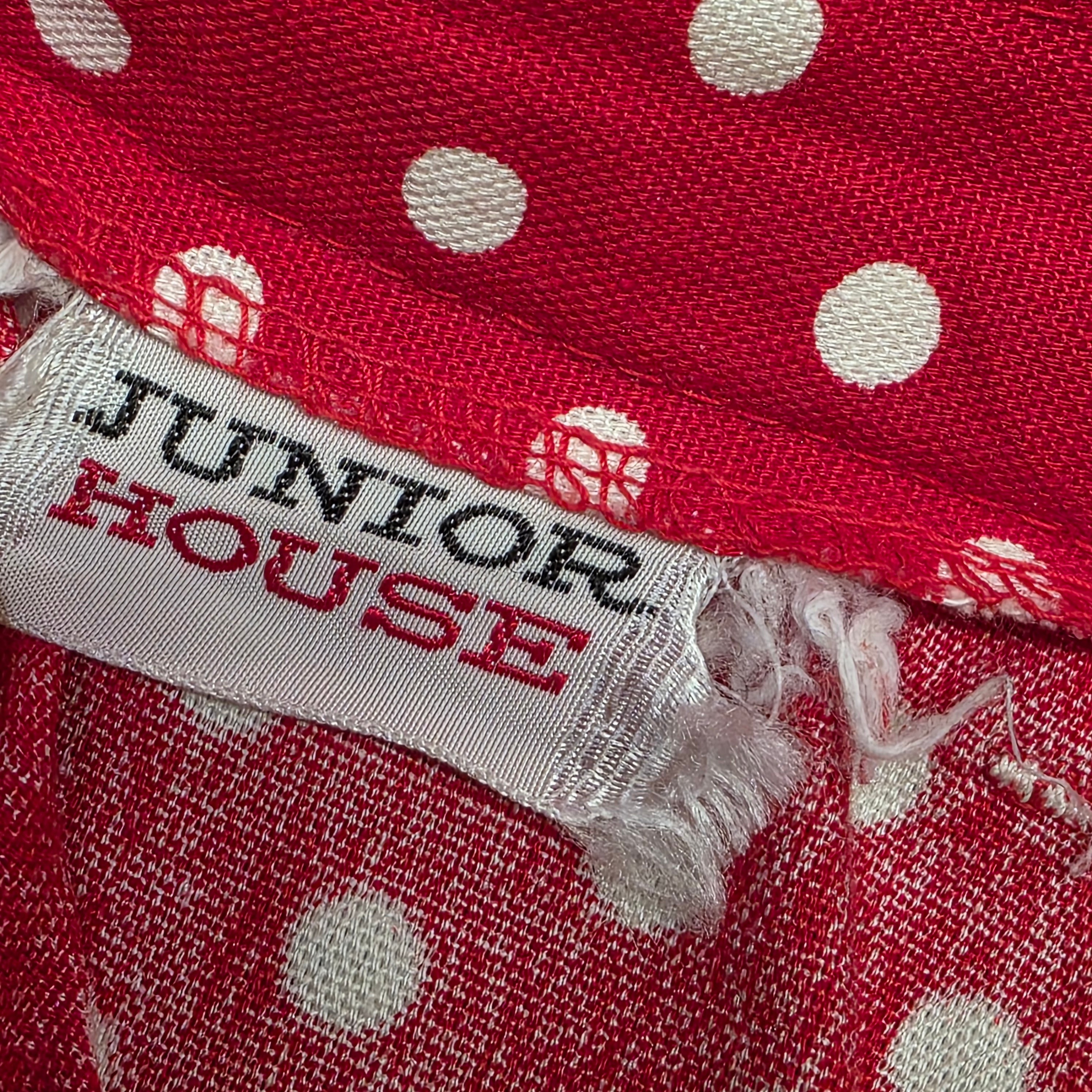 1960s Red and White Polka Dot Slacks ~ Extra Small / Small ~ Pinup Rockabilly High Rise Slim Fit Bareback