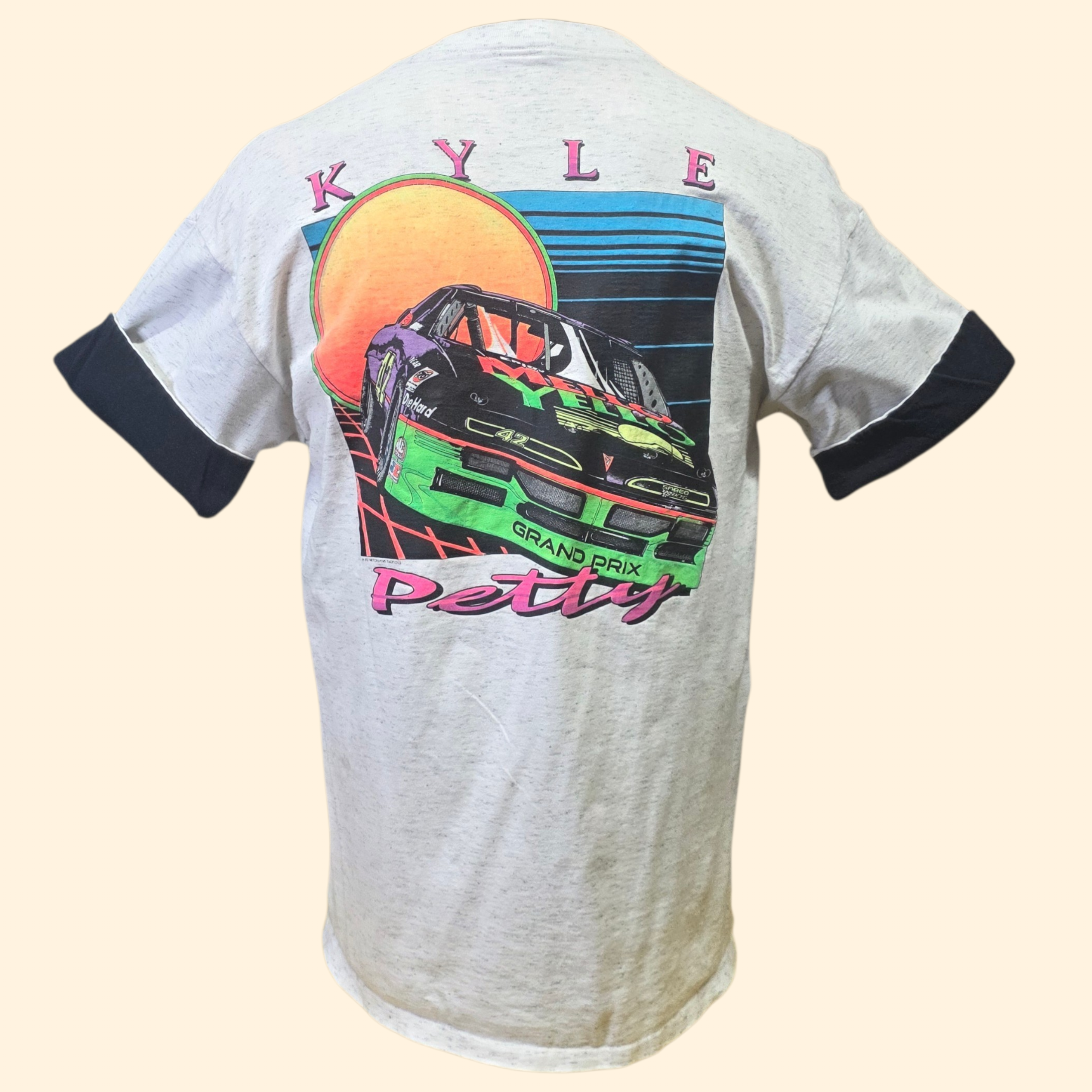 1990s Kyle Petty Nascar T Shirt ~ Large Extra Large ~ 1992