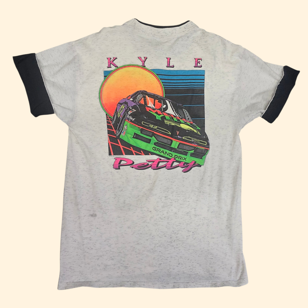 1990s Kyle Petty Nascar T Shirt ~ Large Extra Large ~ 1992