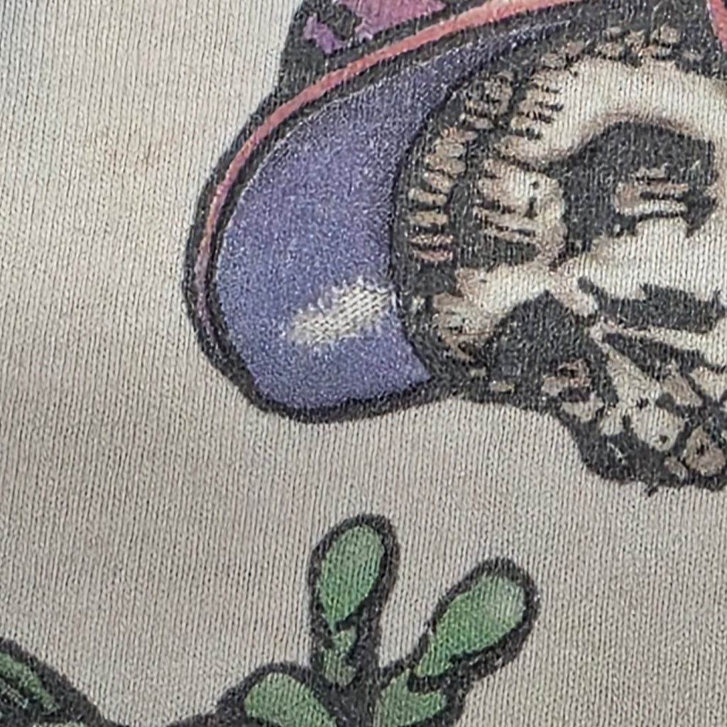 1990s Liquid Blue Tie Dye Grateful Dead T Shirt ~ Extra Large ~ 1994 Steal Your Base Single Stitch Baseball