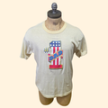 1970s #1 Dad T Shirt ~ Extra Large ~ Iron On Transfer Father's Day Gift Single Stitch
