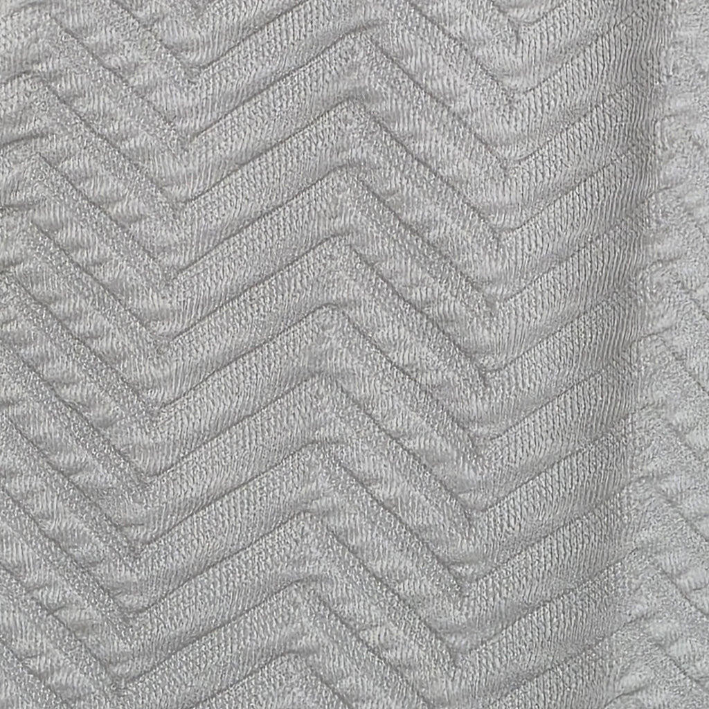 1970s White Double Knit Polyester Flare Pants ~ Medium ~ High Rise Chevron Textured