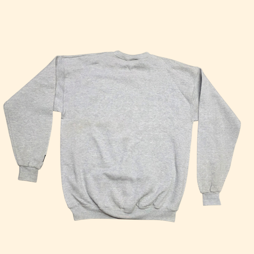 1990s Denver Broncos Superbowl Champions Crewneck Sweatshirt ~ Extra Large ~ 1999 Starter Gray
