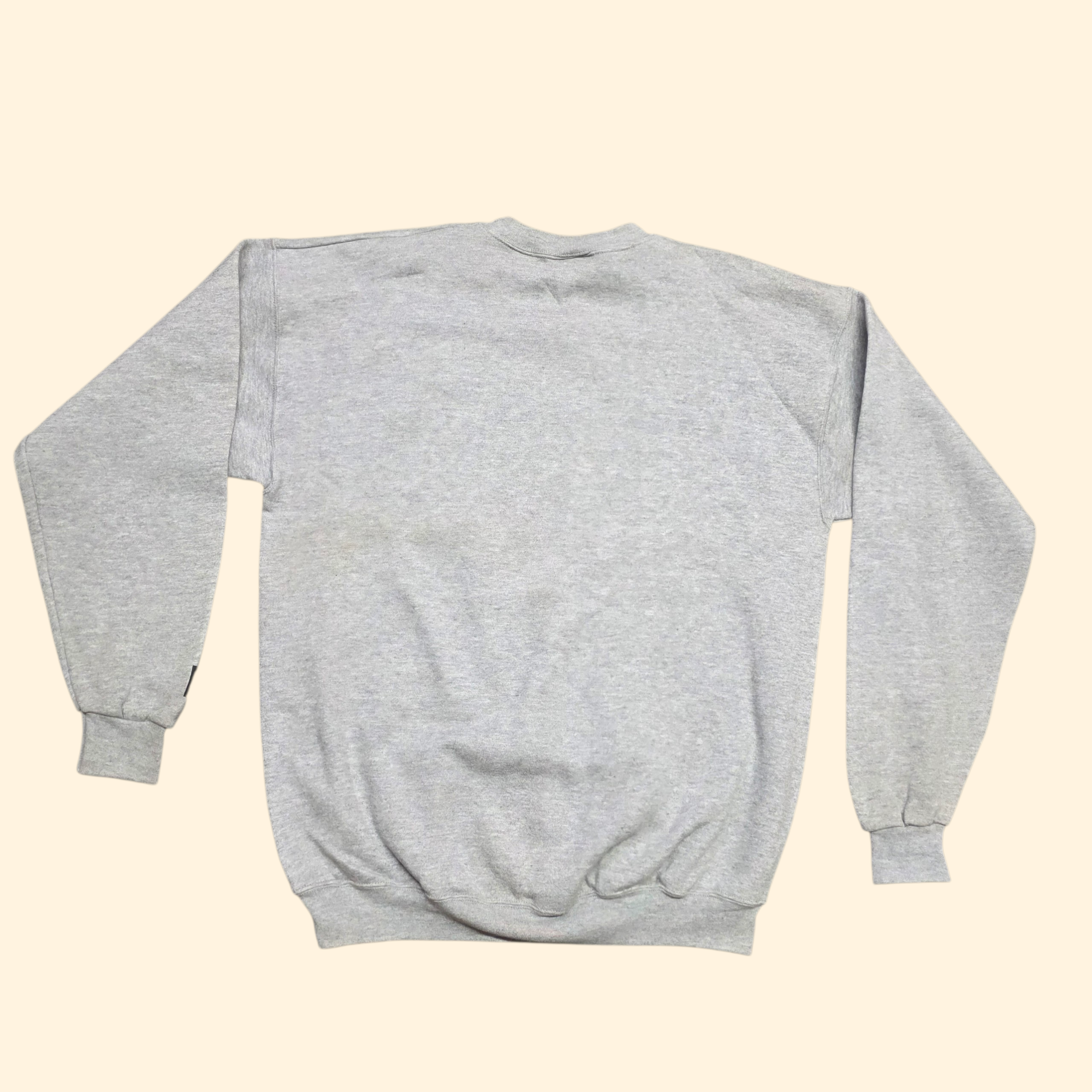1990s Denver Broncos Superbowl Champions Crewneck Sweatshirt ~ Extra Large ~ 1999 Starter Gray