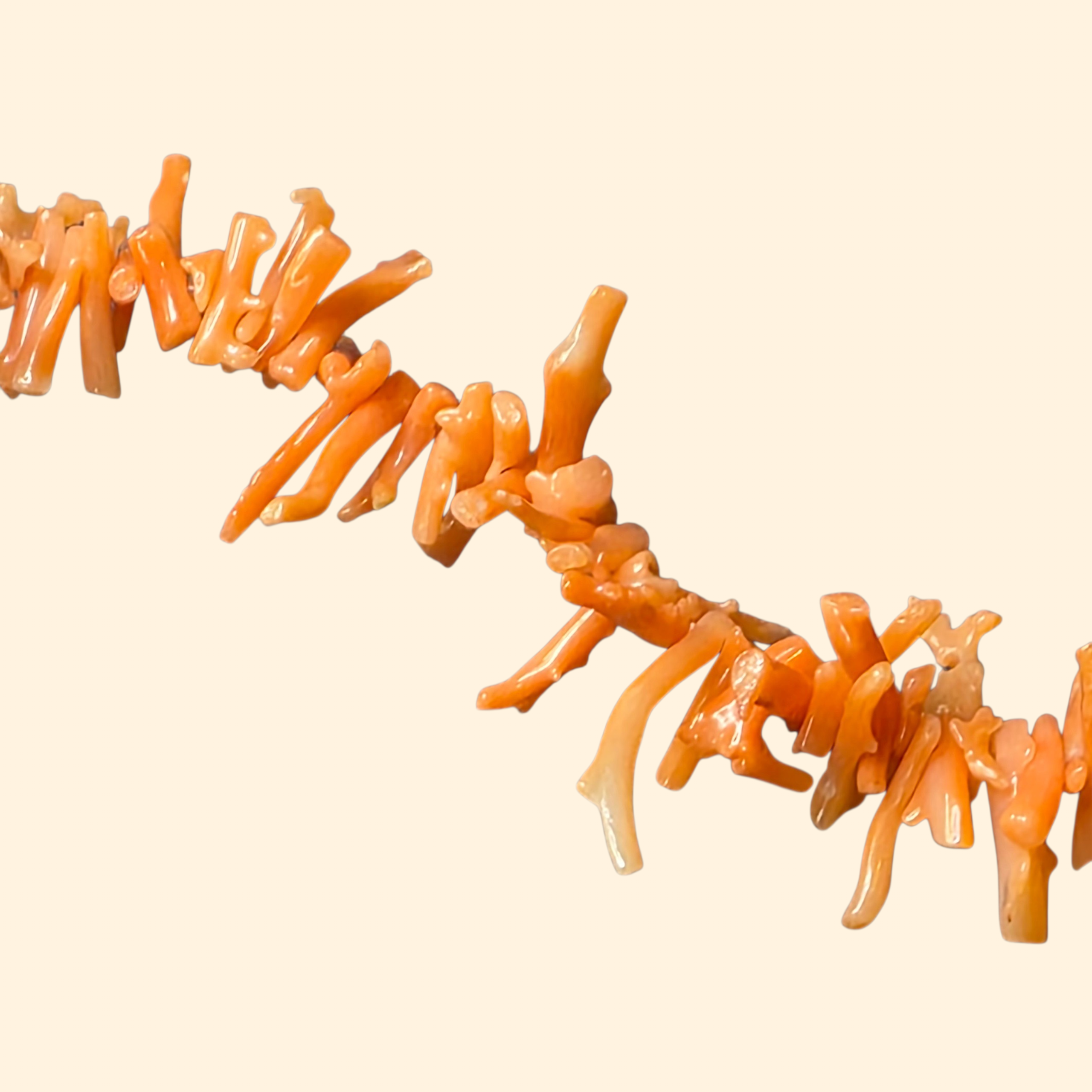 1960s Branch Coral Necklace