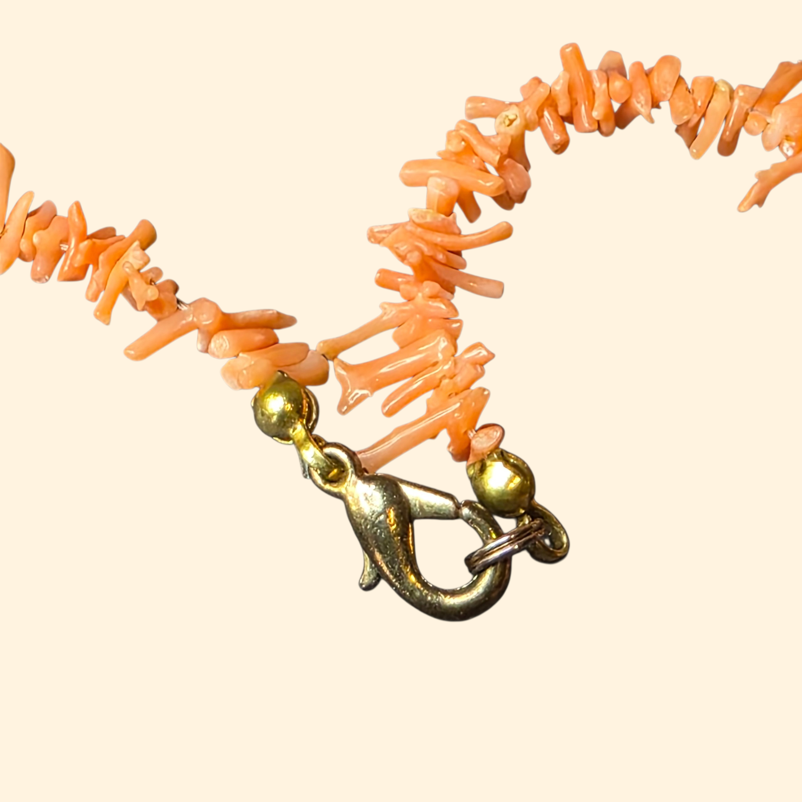 1960s Branch Coral Necklace