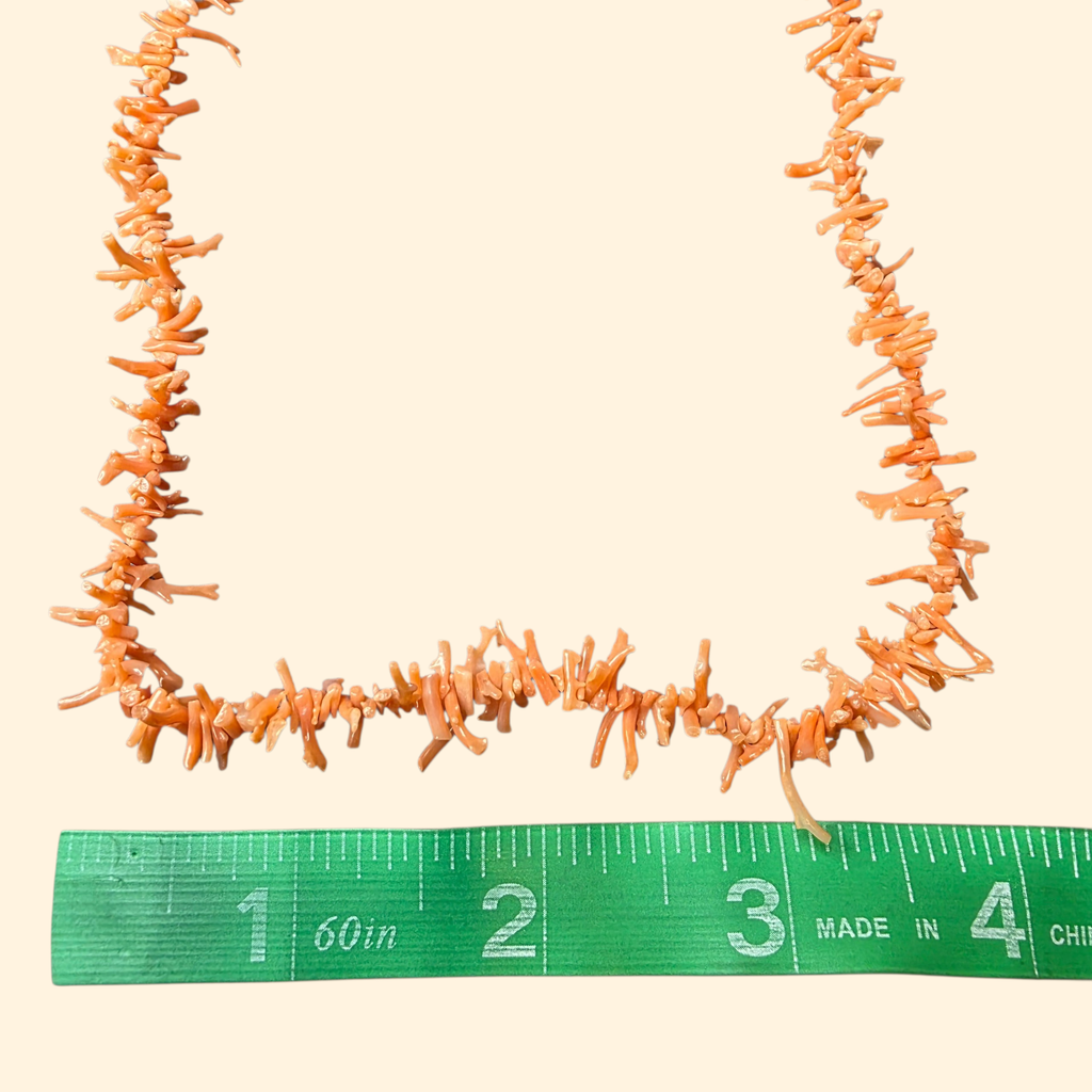 1960s Branch Coral Necklace