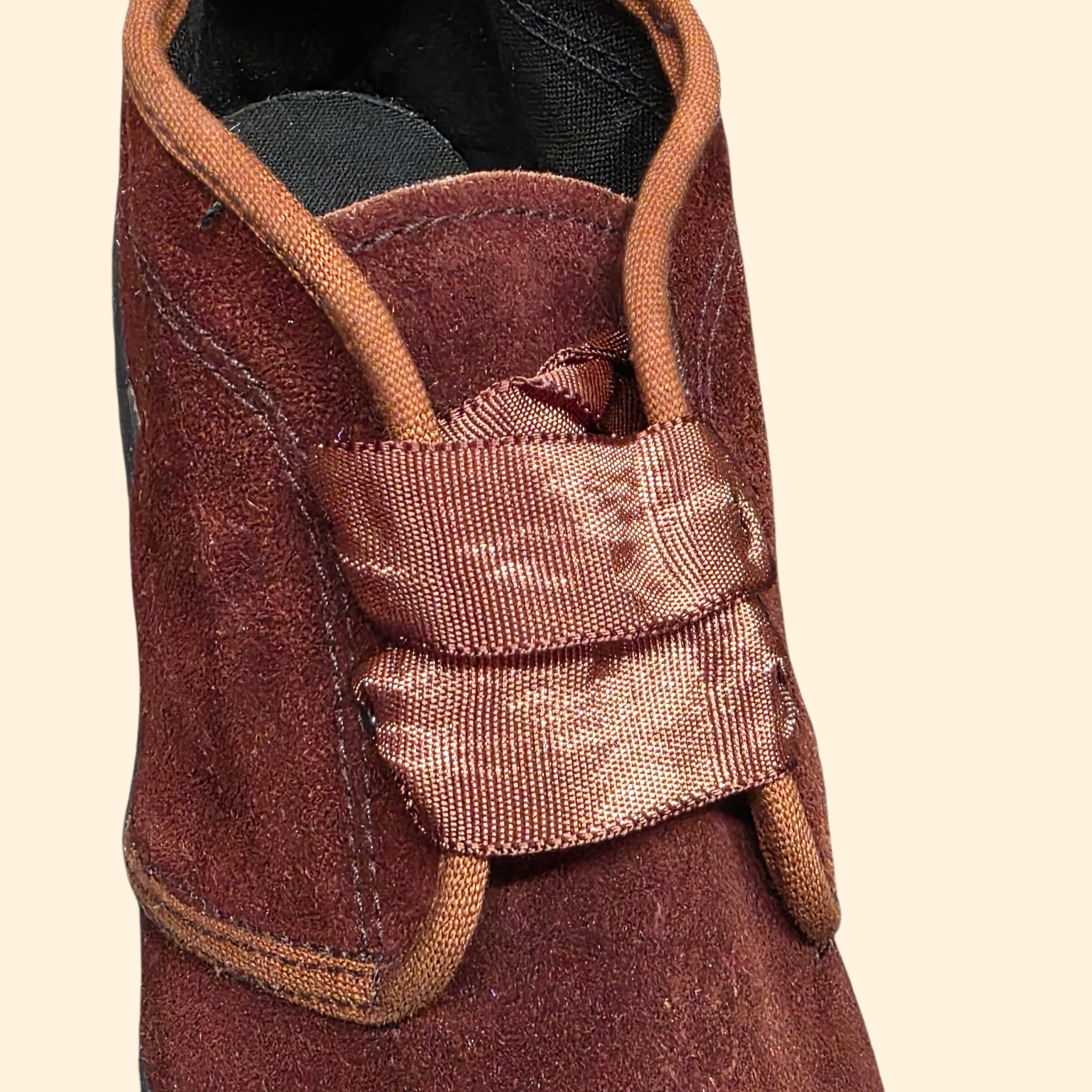1990s Deadstock Brown Suede Ankle Boots ~ 8.5 ~ Portsider Women's 8 1/2