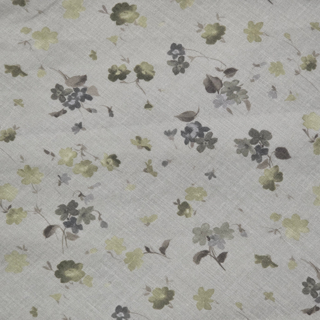 1990s Sage Green Floral Slip Dress ~ Small Medium ~ Boho Maxi Dress