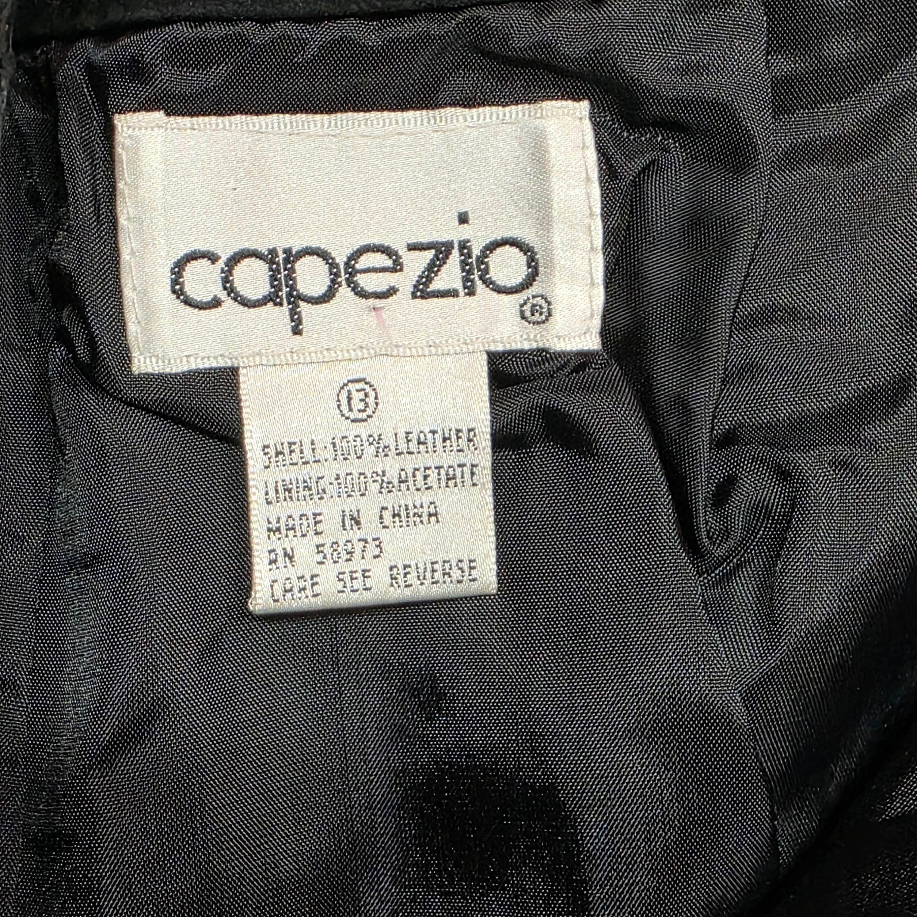 1990s Black Suede Mid Length Shorts ~ Medium ~ Knickers Bermuda Shorts
