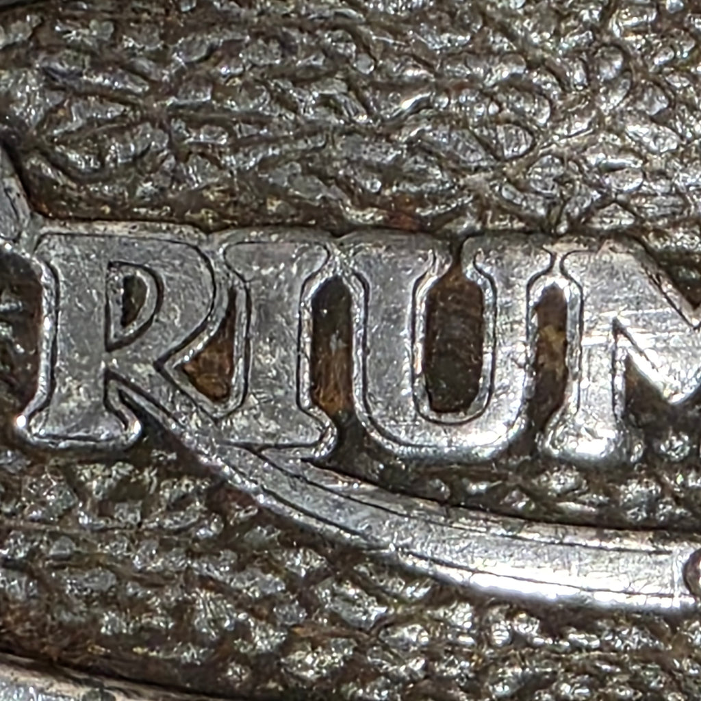 1970s Triumph Motorycyles Belt Buckle ~ Bergamot Brass Works 1975