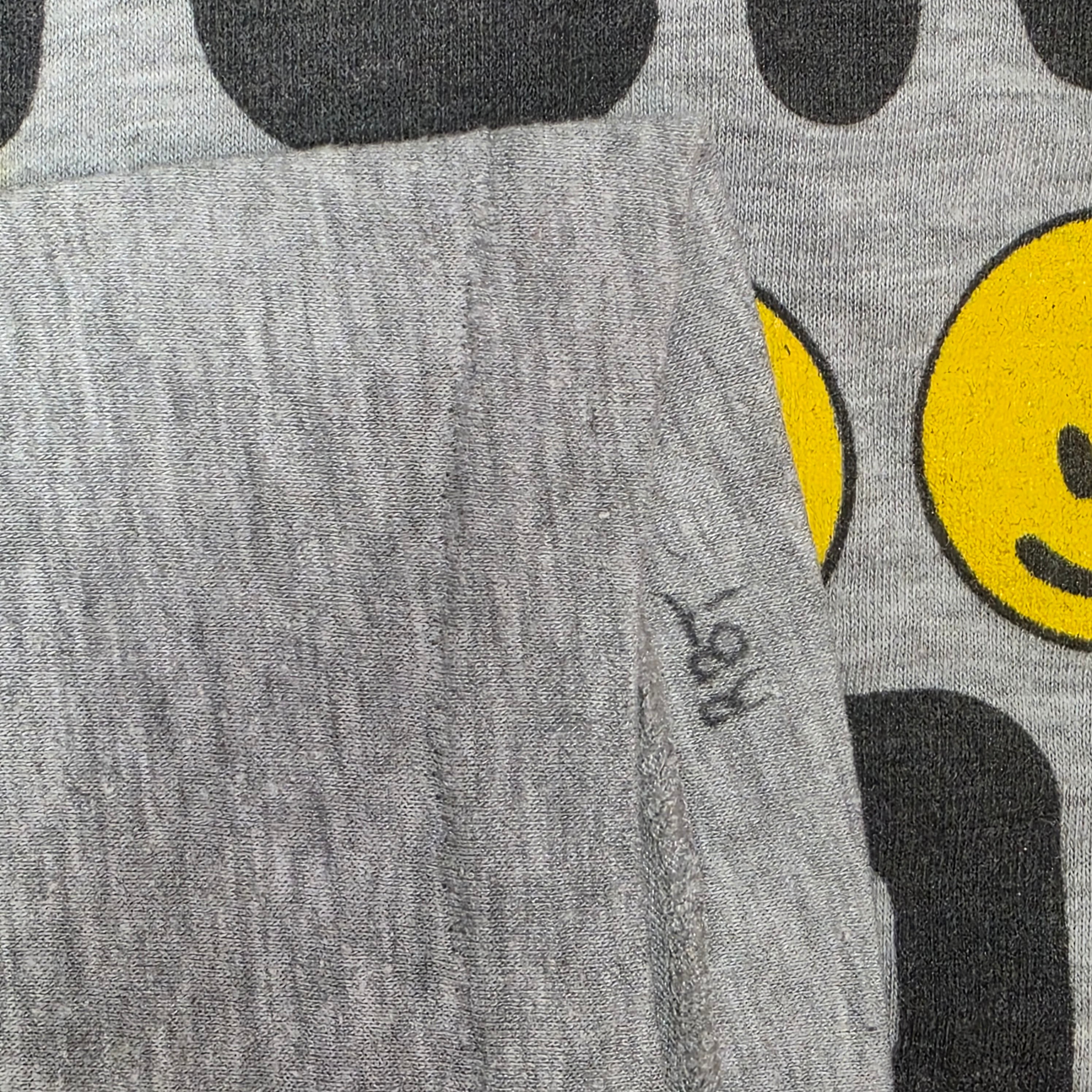 1990s Don't Worry Be Happy Tank Top ~ Medium ~ Single Stitch Muscle Tank