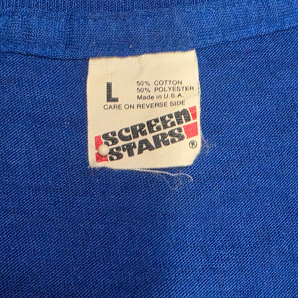 1980s Snuffy Jenkins Music Festival T Shirt ~ Large ~ 1988 Bluegrass Single Stitch
