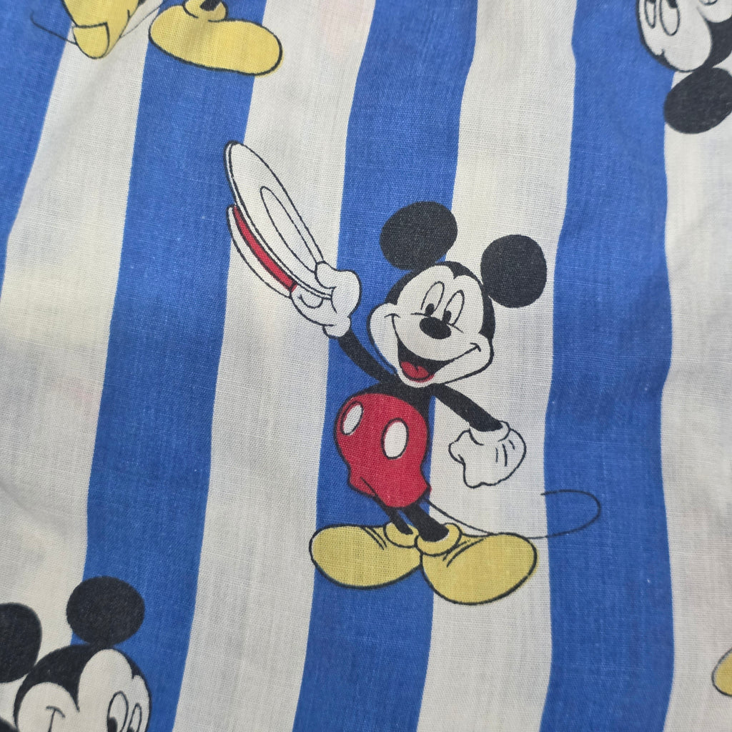 1980s Mickey Mouse Striped Hanes Boxer Shorts ~ Large ~ Walt Disney