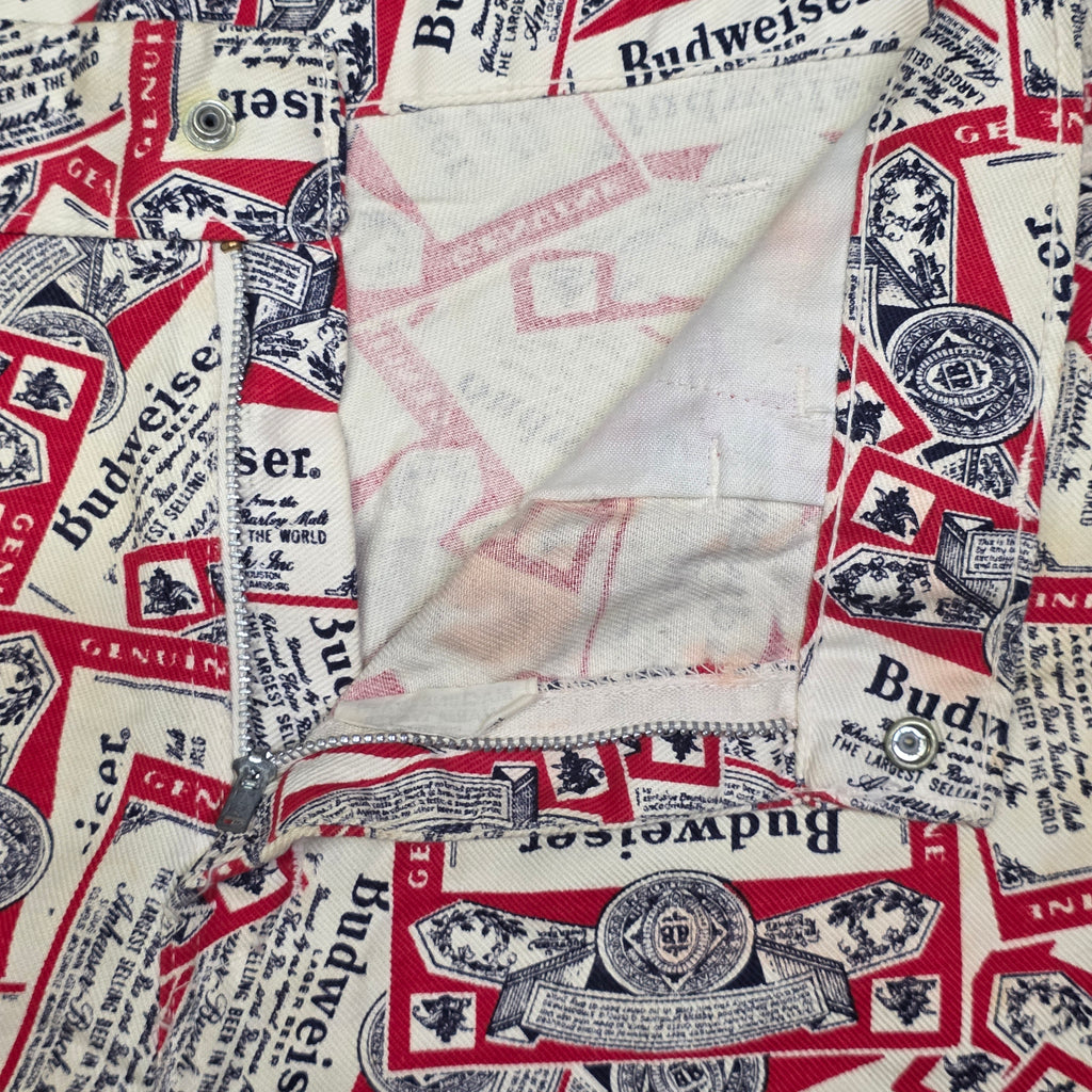 1970s Budweiser Beer Shorts ~ 34 ~ Unisex
