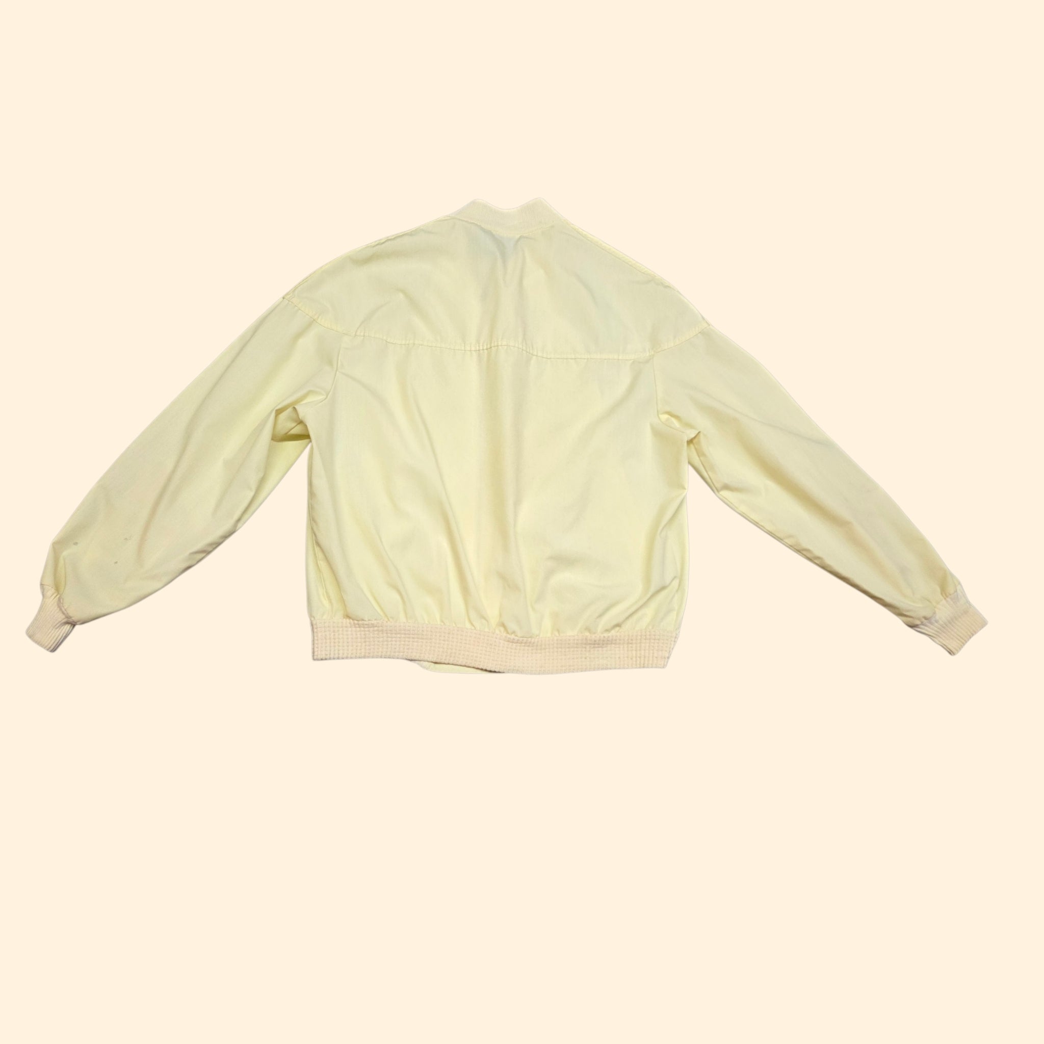 1970s Miller High Life Lightweight Jacket ~ Large ~ Harrington Coat Beer Promo