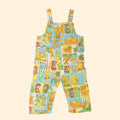 1970s Corduroy Overalls ~ Youth 5 ~ Bear Bunny Duck Baby Animal