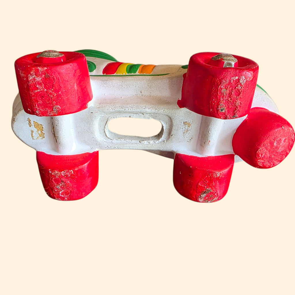1970s Ceramic Roller Skate Coin Bank ~ Piggy Bank