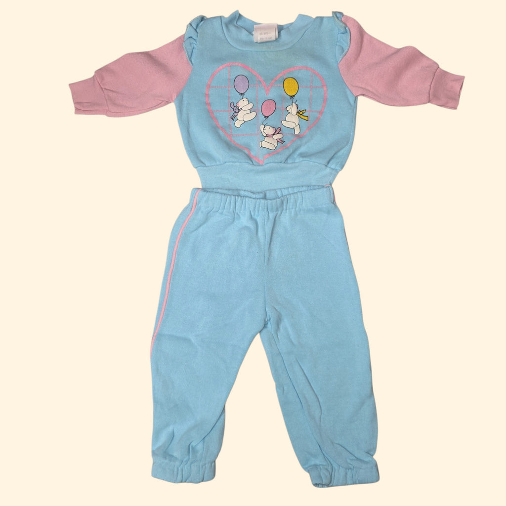 1980s Baby Girl Vintage Clothing Lot ~ 0 to 12 Months ~ Infant Newborn Winnie the Pooh Shower Gift