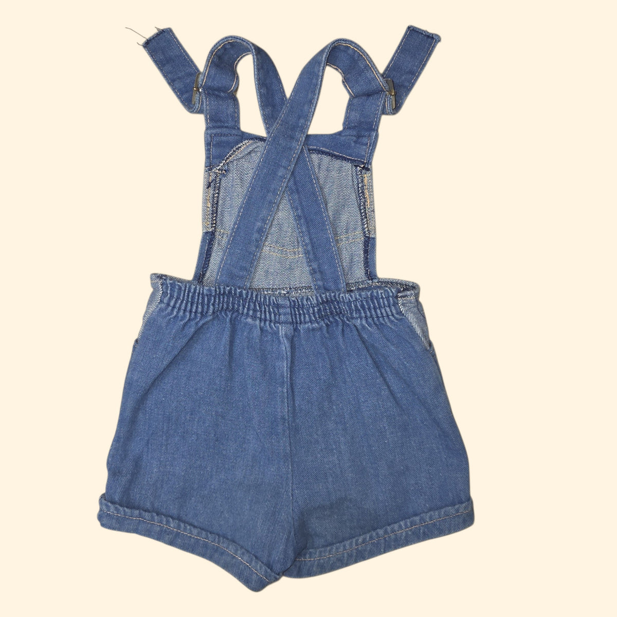 1970s 1980s Vintage Baby Romper Lot ~ 12 - 18 Month ~ Infant Boys Short-alls Embroidered