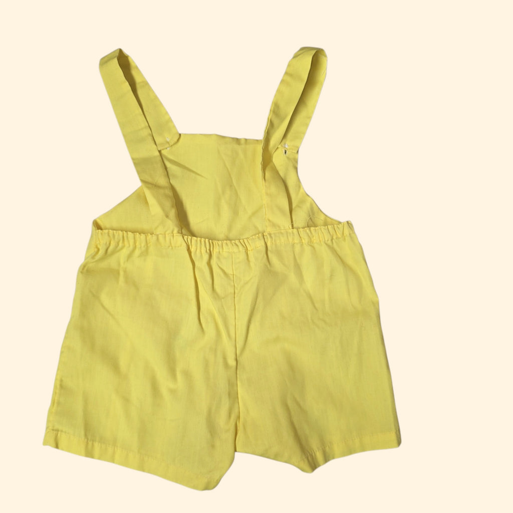 1970s 1980s Vintage Baby Romper Lot ~ 12 - 18 Month ~ Infant Boys Short-alls Embroidered