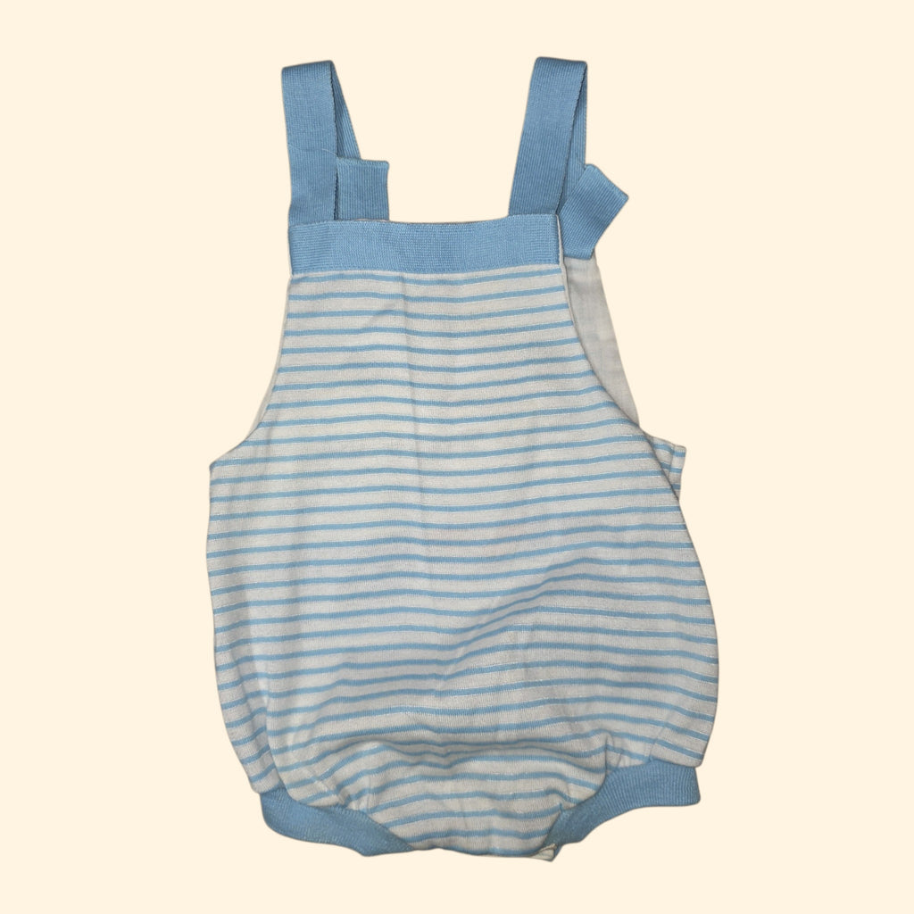 1970s 1980s Vintage Baby Romper Lot ~ 12 - 18 Month ~ Infant Boys Short-alls Embroidered