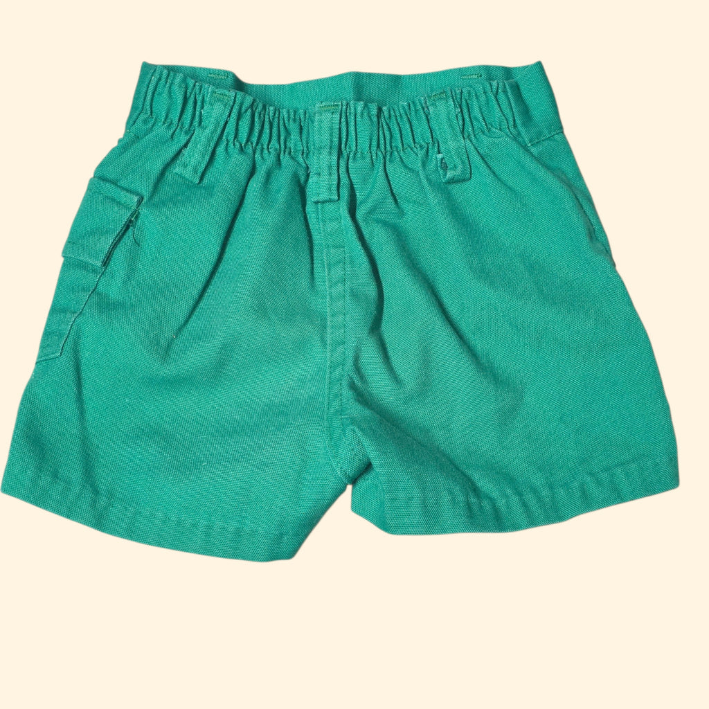 1970s Boys Vintage Shorts Lot ~ 2T ~ Plaid Patchwork Cargo Gingham