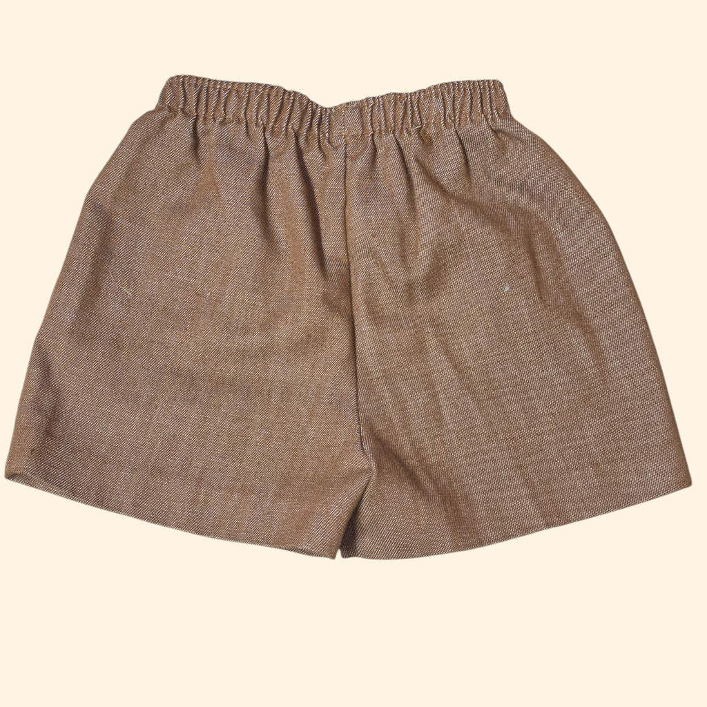 1970s Boys Vintage Shorts Lot ~ 2T ~ Plaid Patchwork Cargo Gingham