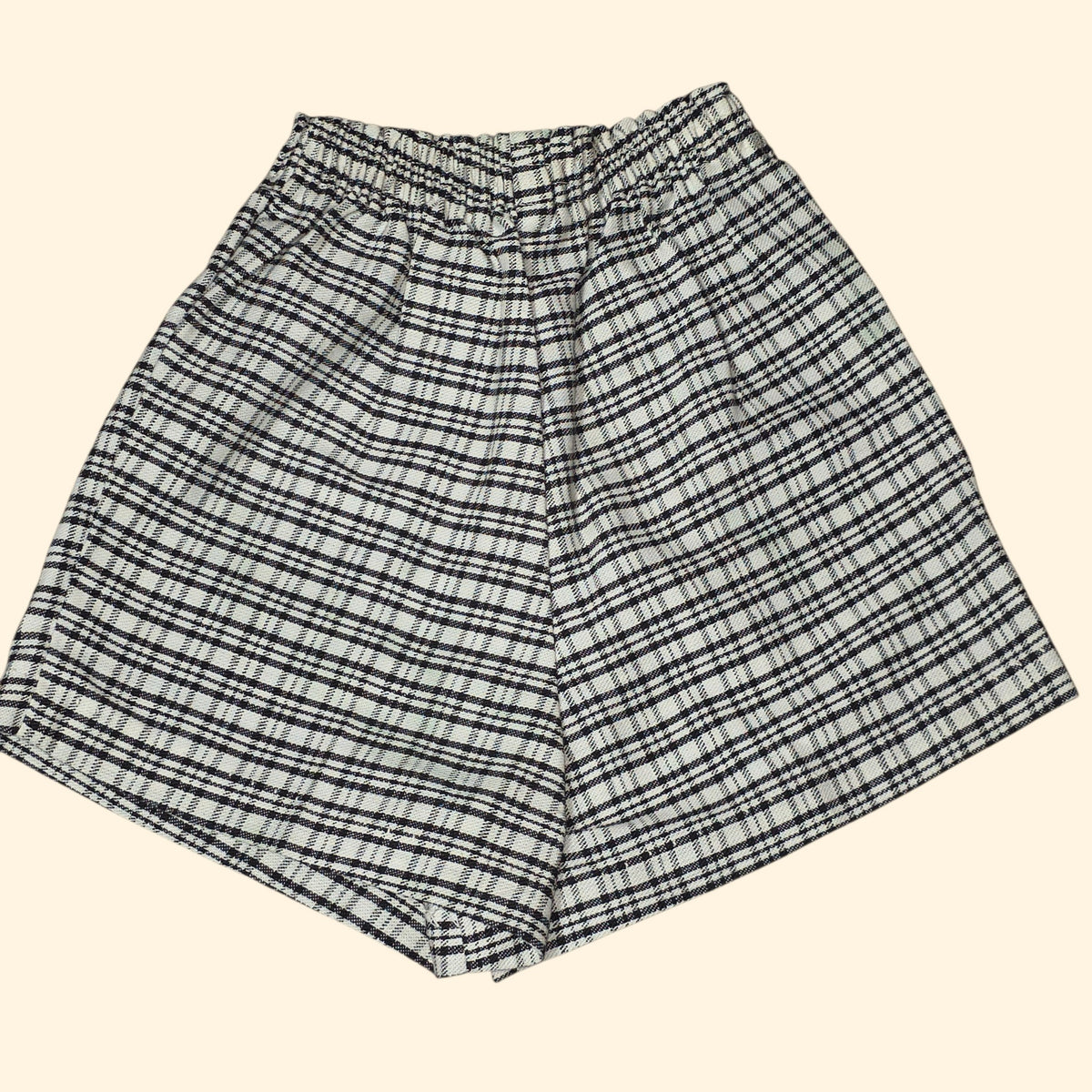 1970s Boys Vintage Shorts Lot ~ 2T ~ Plaid Patchwork Cargo Gingham