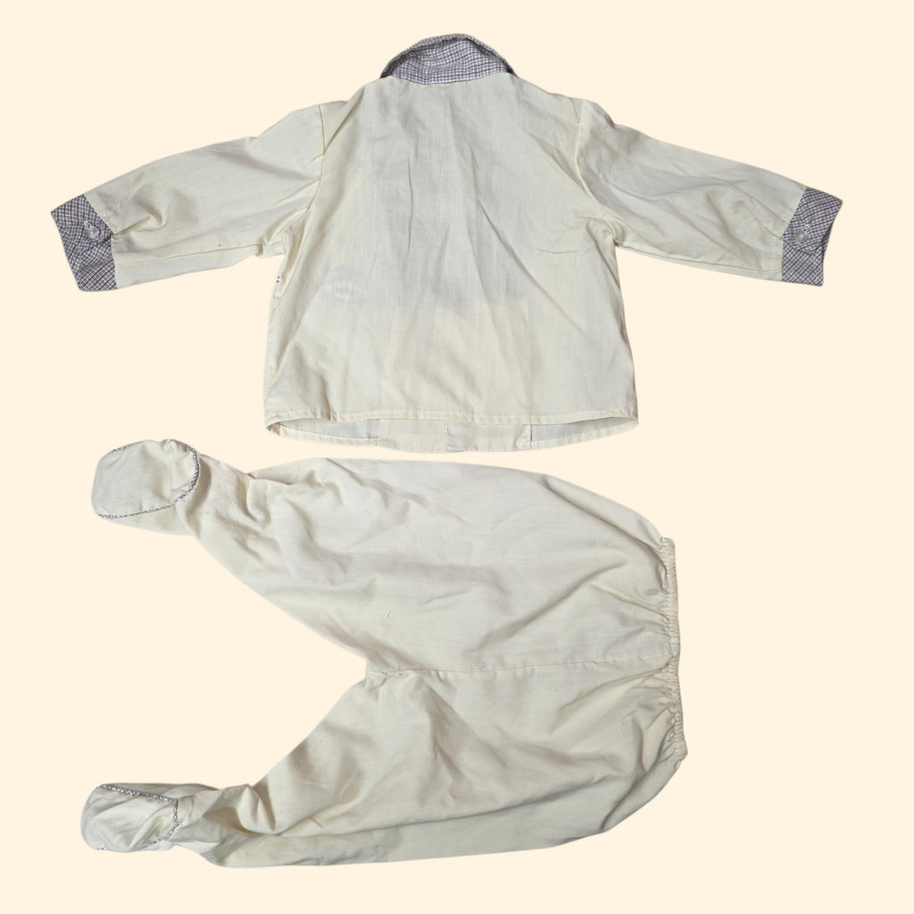 1970s Baby Boy Vintage Clothing Lot ~ 0 - 9 Months ~ Newborn Infant Shower Gift
