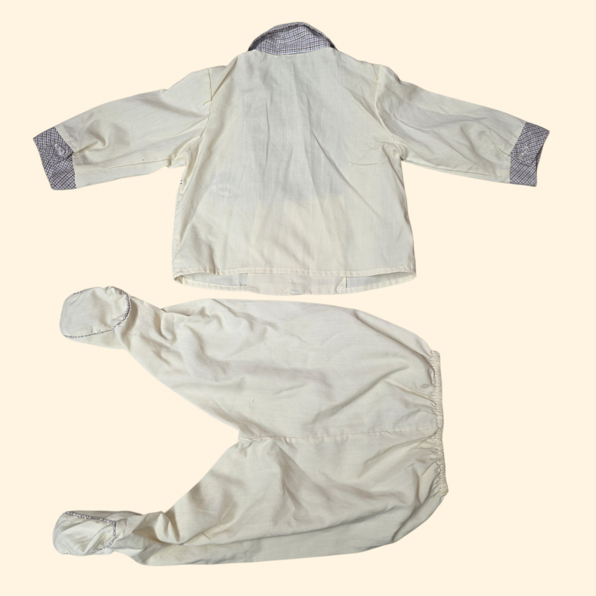 1970s Baby Boy Vintage Clothing Lot ~ 0 - 9 Months ~ Newborn Infant Shower Gift