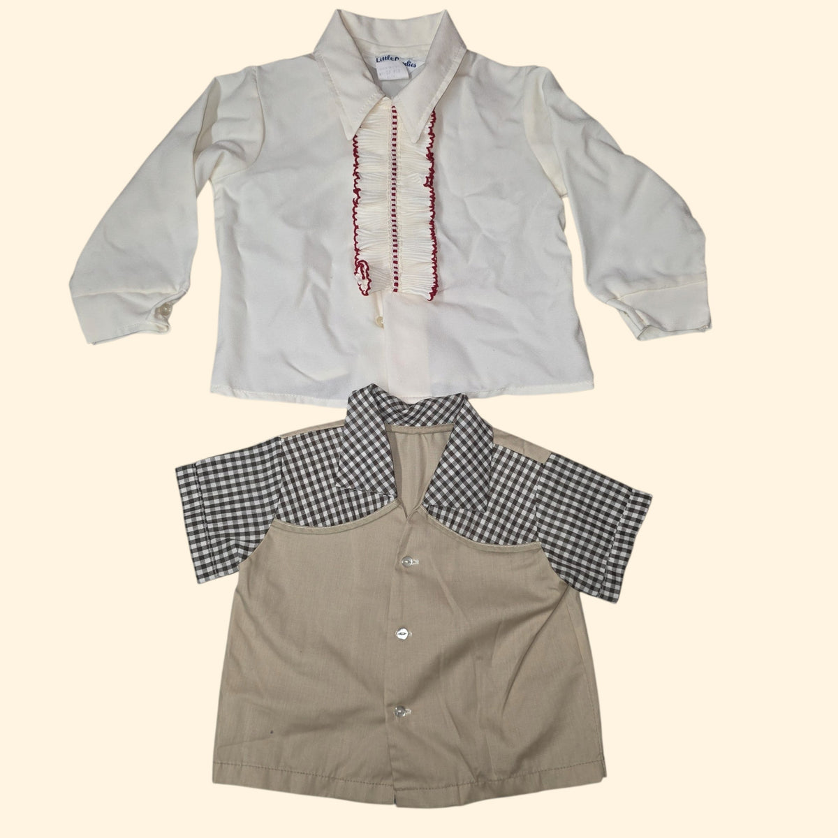 1970s Boy's Vintage Clothing Lot ~6-9 Mos to 3T ~ Baby Infant Toddler Shower Gift
