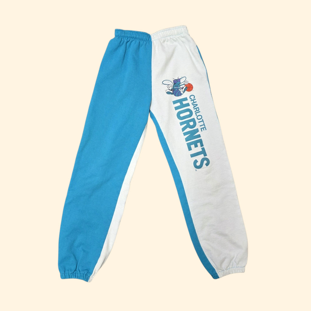 1990s Charlotte Hornets Sweat Pants ~ Youth Medium ~ Kids NBA Basketball