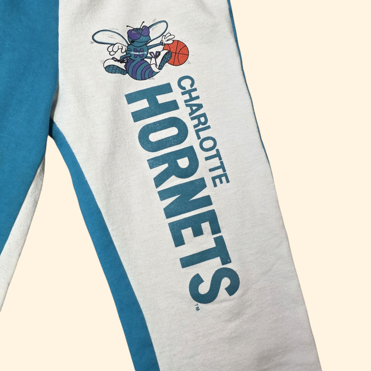 1990s Charlotte Hornets Sweat Pants ~ Youth Medium ~ Kids NBA Basketball
