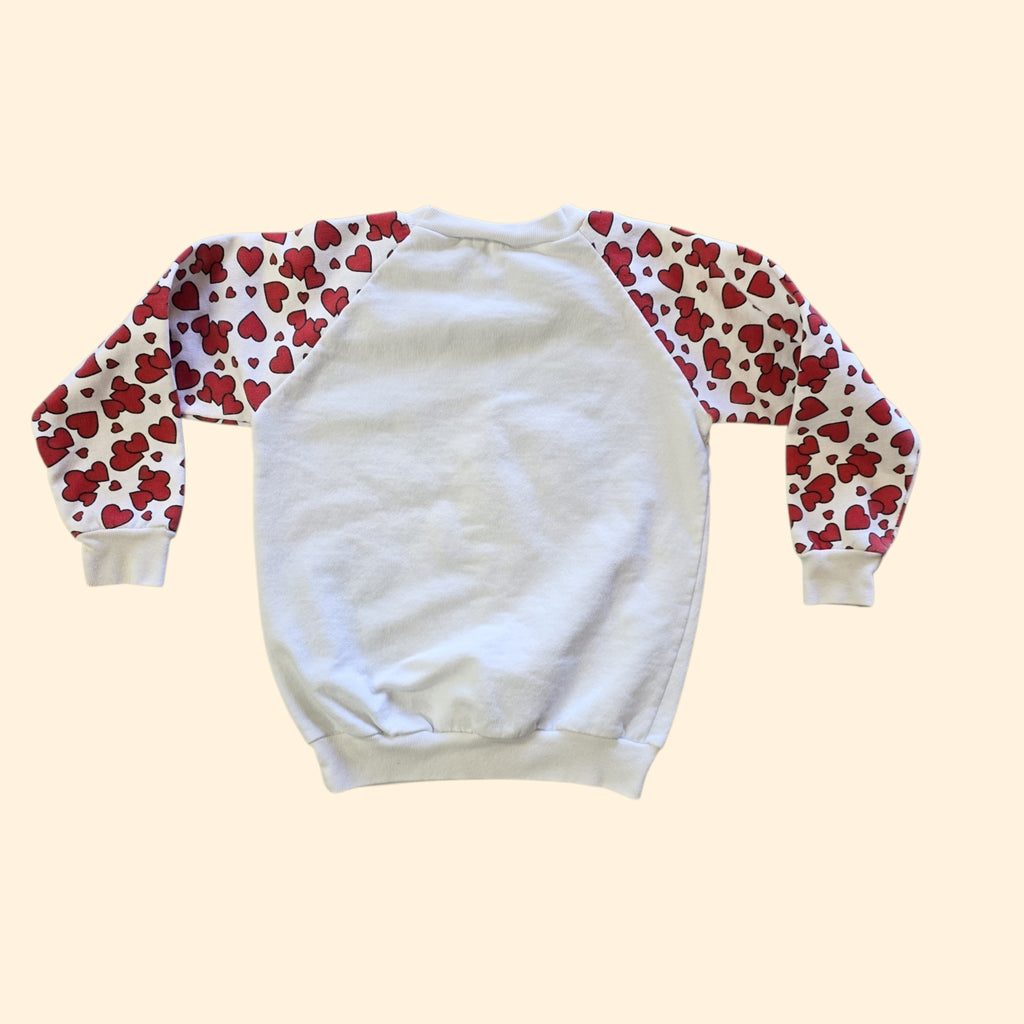 1990s Disney Mickey Minnie Mouse "All You Need Is Love" Crewneck Sweatshirt ~ Youth Small 5 6