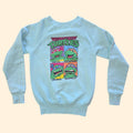 1990s Teenage Mutant Ninja Turtles Crewneck Sweatshirt ~ Youth Medium 10 12 ~ Kids