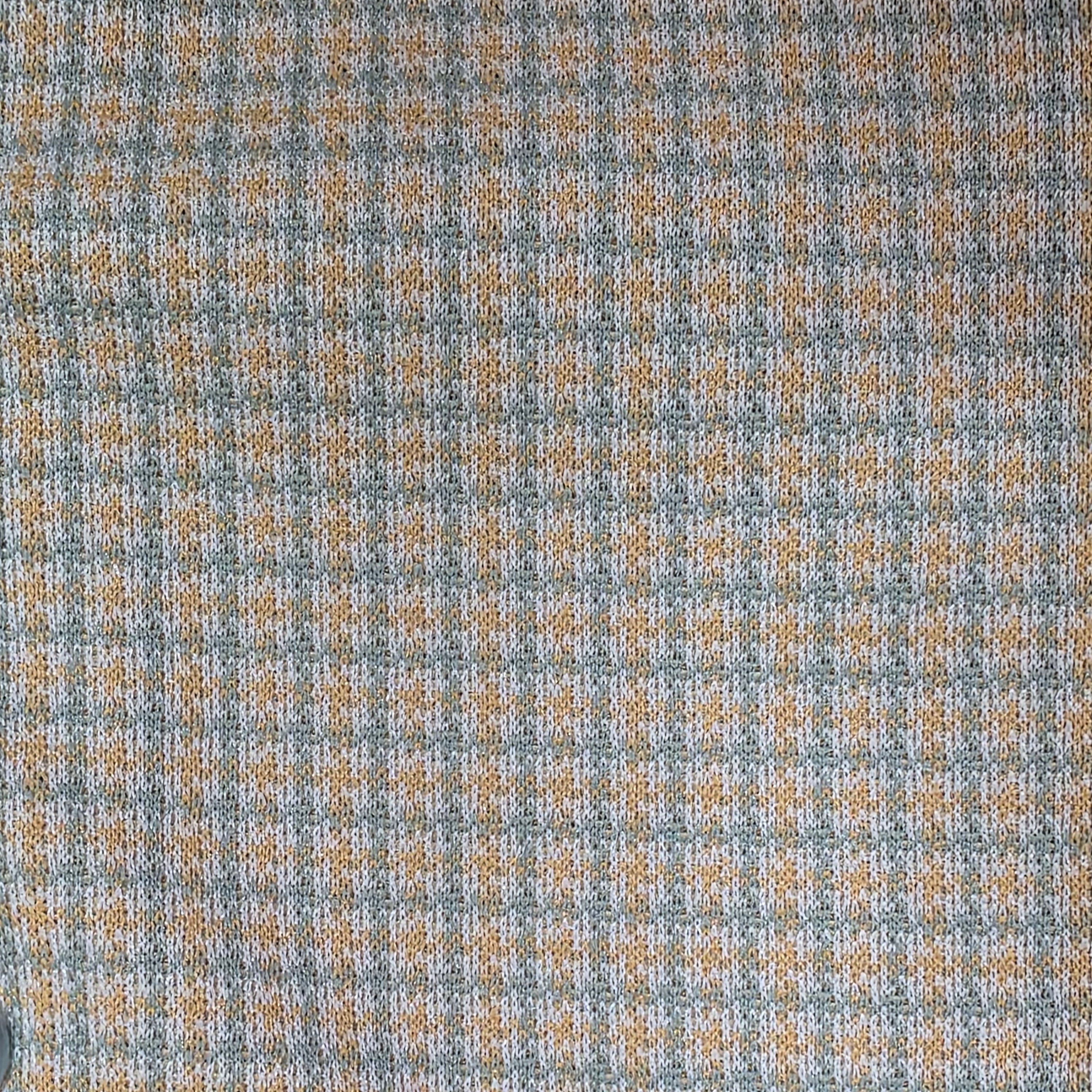 1970s Polyester 3 Piece Leisure Suit ~ Boys 4 Slim ~ Sage Green Plaid
